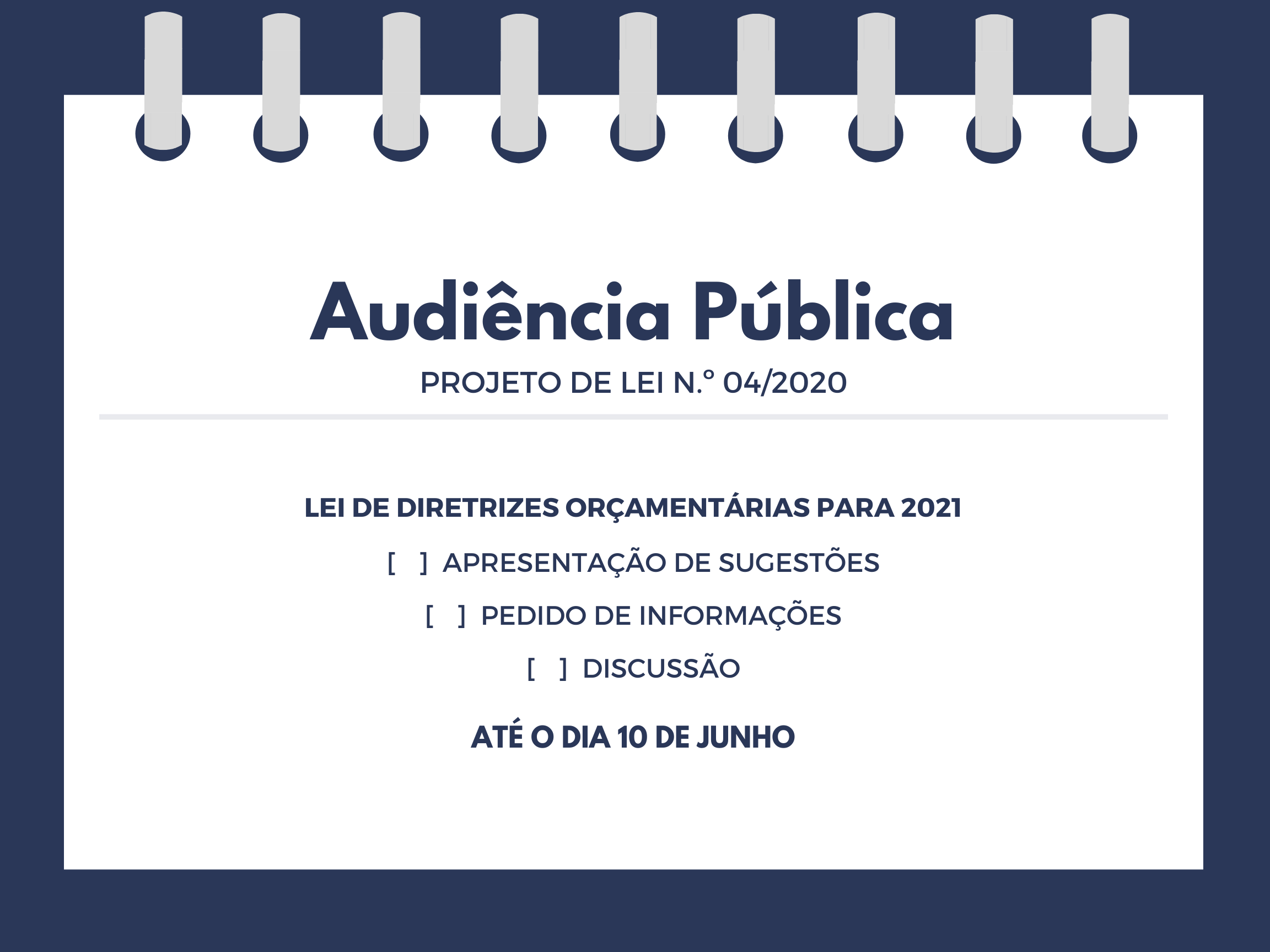 Audiência Pública LDO 2021