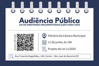 Audiência Pública LDO 2026
