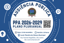 Audiência Pública PPA 2026 a 2029