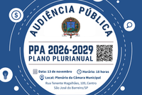 Audiência Pública PPA 2026 a 2029