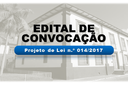 Edital de Convocação LDO-LOA 2018