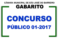 Gabarito - Concurso Público 01-2017